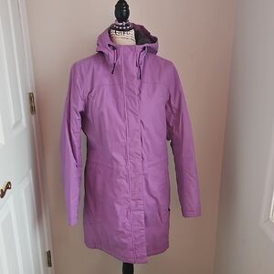 Women's Purple Hooded Jacket